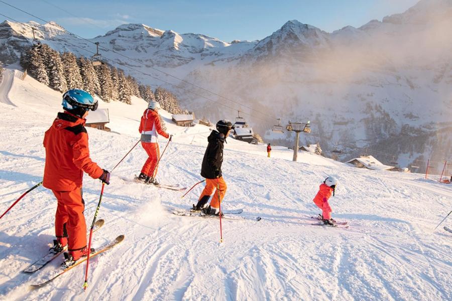 Refuge Du Chaudron Hotel Champery Bagian luar foto