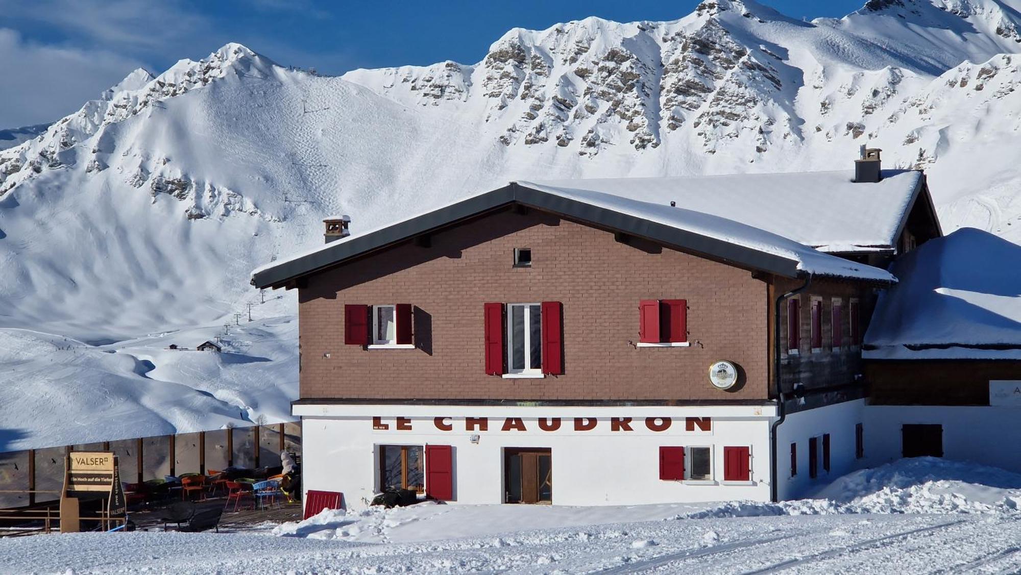 Refuge Du Chaudron Hotel Champery Bagian luar foto